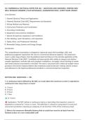 ICC COMMERCIAL ELECTRICAL INSPECTOR &lpar;E2&rpar; &ndash; QUESTIONS AND ANSWERS &vert; VERIFIED AND&NewLine;WELL DETAILED ANSWERS &vert; PLUS RATIONALES &vert; GUARANTEED PASS &vert; LATEST EXAM UPDATE