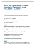 CS 559 Quiz 9&colon; Combining Models with&NewLine;correct answers and rationale&NewLine;updated 2026 graded A&plus; 