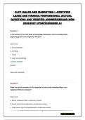 CLFP &vert;QUESTIONS AND VERIFIED ANSWERS&vert;BRAND NEW 2026-2027 UPDATE&vert;GRADED A&plus;