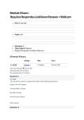 Portage Bio 152 Module 4 Exam questions and Answer 2026 update&NewLine;&NewLine;