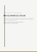 BIO 152 MODULE 3 EXAM PORTAGE LEARNING 2026&sol;2027 &vert; Actual Q&A with Answers &vert; A&P II Latest Exam &vert; Pass Guaranteed - A&plus; Graded&NewLine;&NewLine;