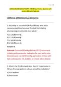 CLINICAL GUIDELINES IN PRIMARY CARE Original Practice Questions with Answers & Detailed Rationales