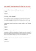 FINAL NUR 245 EXAM QUESTIONS WITH COMPLETE SOLUTIONS