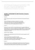 ATI PN Newest Comprehensive Predictor 2026 Exit Exam with NGN 300 Questions and Answers to Pass Actual 2026 PN ATI Comprehensive Predictor Exit Exam