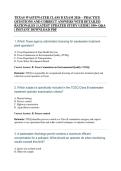 TEXAS WASTEWATER CLASS B EXAM 2026 &ndash; PRACTICE &NewLine;QUESTIONS AND CORRECT ANSWERS WITH DETAILED &NewLine;RATIONALES &vert; LATEST UPDATED STUDY GUIDE &vert; 100&plus; Q&A &NewLine;&vert; INSTANT DOWNLOAD PDF