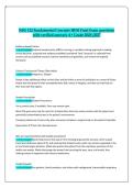 NSG 122 Fundamental Concepts HESI Final Exam Questions With Verified Answers A&plus; Grade 2026&sol;2027 &mdash; Nursing Exam Preparation Material