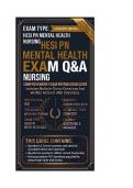 HESI PN Mental Health Nursing Content EXAM  Questions And Answers &vert; Nursing &vert; 2026&sol;2027