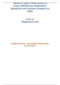 Relias Dysrhythmia Basic A Exam 2023 Questions & Answers &vert; Graded A Study Guide 2026&sol;2027