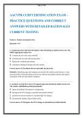 AACVPR Certified Cardiac Rehabilitation Professional &lpar;CCRP&rpar; Practice Exam