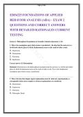 Applied Behavior Analysis &lpar;ABA&rpar; Foundations Exam - EDF6225