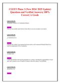 CLEET Phase 3 Questions & Answers &vert; Updated Study Guide & Exam Prep 2026&sol;2027