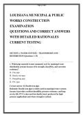 Louisiana Municipal and Public Works Construction Practice Exam