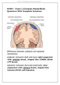 N4581 Exam 3 Study Guide &vert; Complex Needs & Advanced Med-Surg Care &vert; Q&A Pack