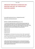 ARIZONA ROC TRADE EXAM B-3 LICENSE EXAM  2026- &NewLine;QUESTIONS LATEST 2026 &ndash; 2027  VERSION SOLVED &NewLine;QUESTIONS & ANSWERS