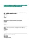 TEST BANK FOR PMHNP BOARDS EXAM &vert; QUESTIONS WITH VERIFIED ANSWERS &vert; UPDATED 2026