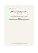 PPCT Pressure Point Control Tactics Comprehensive Examination &ndash; PPCT Management Systems&comma; Inc&period; &ndash; 2026&sol;2027 Academic Year &ndash; 100 Questions and Answers Covering Four Core Domains &vert; with complete solutions&period;
