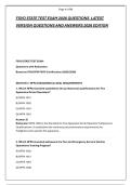 FSVO STATE TEST EXAM 2026 QUESTIONS  LATEST &NewLine;VERSION QUESTIONS AND ANSWERS 2026 EDITION 