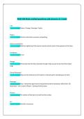 NUR 106 Final Verified Questions and Answers &mdash; A&plus; Grade &vert; Final Exam Study Material