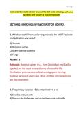 AAMI COMPREHENSIVE REVIEW EXAM &lpar;ARTS&rpar; TEST BANK WITH Original Practice Questions with Answers & Detailed Rationales