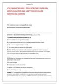 MTA CONDUCTOR EXAM &ndash; COMPLETE STUDY GUIDE 2026 &NewLine;QUESTIONS LATEST 2026 &ndash; 2027  VERSION SOLVED &NewLine;QUESTIONS & ANSWERS