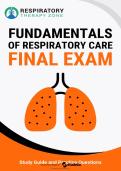 TMC-Diagnostic-Practice-Exam-B Respiratory Therapy Concepts and Scenarios Latest UPDATE VERIFIED QUESTIONS & DETAILED EXPLANATIONS GRADED A&plus;&lowbar;organized