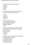 NCCER Instrumentation Test Study Guide &vert; Questions & Answers 2026&sol;2027