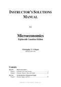 Solution Manual for Microeconomics 18th Edition &lpar;Canadian Edition&rpar; By Christopher T&period;S&period; Ragan &vert; All Chapters covered&period;