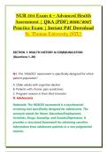 NUR 504 Exam 6 &ndash; Advanced Health &NewLine;Assessment &vert; Q&A &lpar;PDF&rpar; 2026&sol;2027 &NewLine;Practice Exam &vert; Instant Pdf Download &NewLine;St&period; Thomas University &lpar;STU&rpar; 