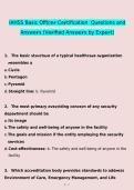 IAHSS Basic Officer Certification Exam &vert; Practice Questions & Answers &vert; Security Training 