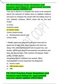 FM 2919 Practice Exam &vert; Questions & Answers &vert; Updated Study Guide