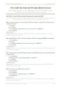 WGU D487 SECURE SOFTWARE DESIGN EXAM 2026&sol;2027 &vert; 200 Prep Questions & Answers with Rationales &vert; OA & Pre-Assessment Practice &vert; Pass Guaranteed - A&plus; Graded&NewLine;&NewLine;