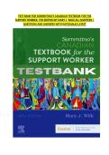 Sorrentino&rsquo;s Canadian Textbook for the Support Worker 5th Ed Test Bank &vert; Mary J&period; Wil