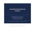 NRA INSTRUCTORS COURSE ACTUAL EXAM 2026&sol;2027 &vert; 100 Questions & Correct Answers &vert; Basic Pistol Shooting Test Practice &vert; Pass Guaranteed - A&plus; Graded&NewLine;&NewLine;