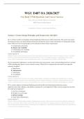 WGU D487 OA TEST BANK 1&comma; 2 & 3 BUNDLE 2026&sol;2027 &vert; Secure Software Design Actual Exam Questions & Verified Answers &vert; Complete Objective Assessment Prep &vert; Pass Guaranteed - A&plus; Graded