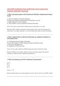 Latest MAP Certification Exam verified with correct answers plus &NewLine;rationales 2026&sol;2027 instant pdf 