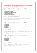 Latest NURS 5315 Advanced Pathophysiology Exams 1&ndash;5 With verified &NewLine;answers plus rationales 2026&sol;2027 instant pdf