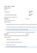 ECON 102 Quiz 1 &mdash; Week 2 &vert; American Military University &vert; Principles of Macroeconomics Exam Questions & Answers &vert; 2026 Updated Graded A&plus;