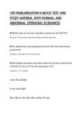 CRJ FAMILIARIZATION II MOCK TEST AND&NewLine;STUDY MATERIAL WITH NORMAL AND&NewLine;ABNORMAL OPERATING SCENARIO