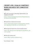CROSSFIT LEVEL 1 EXAM 60 COMPETENCY&NewLine;REVIEW 2026 MOCK TEST COMPLETE KEY&NewLine;INSIGHTS