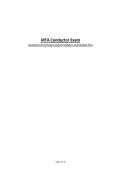 MTA Conductor Exam&NewLine;Questions and Answers&vert;Latest Update&vert; Guaranteed Pass&NewLine;