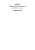 WGU D554 Advanced Financial Accounting Objective Assessment and Pre-Assessment Questions with Answers&vert; Latest Update&vert; Guaranteed Pass