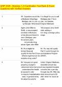AHIP 2026 - Modules 1&ndash;5 Certification Test Bank & Exam Questions with Verified Answers&period;pdf&NewLine;&NewLine;