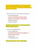 Arizona Municipal Public Safety Telecommunicator Advanced Certification Exam Practice Questions & Answers &lpar;2026-2027&rpar;- Verified Q&A with Rationales- Instant PDF Download&period;pdf&NewLine;&NewLine;