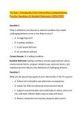 TCI Test &vert; Therapeutic Crisis Intervention Comprehensive &NewLine;Practice Questions & Detailed Rationales &lpar;2026&sol;2027&rpar; 