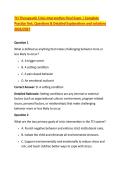 TCI Therapeutic Crisis Intervention Final Exam &vert; Complete &NewLine;Practice Test&comma; Questions & Detailed Explanations and solutions &NewLine;2026&sol;2027 