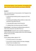 TCI Final Exam Review &vert; Crisis Prevention&comma; De-Escalation & Life &NewLine;Space Interview Practice Questions and answers 2026&sol;2027