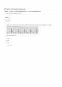 KP Rhythm Interpretation Assessment &vert; 50 Questions&comma; Correct Answers & Rationales &vert; ECG&sol;EKG Nursing Review &vert; 2026 Updated&NewLine;