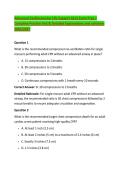Advanced Cardiovascular Life Support ACLS Exam Prep &vert; &NewLine;Complete Practice Test & Detailed Explanations and solutions  &NewLine;2026&sol;2027 