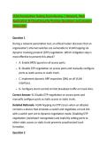ECSA Penetration Testing Exam Review &vert; Network&comma; Web &NewLine;Application & Cloud Security Practice Questions and answers &NewLine;2026&sol;2027