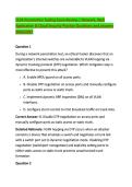 ECSA Penetration Testing Exam Review &vert; Network&comma; Web &NewLine;Application & Cloud Security Practice Questions and answers &NewLine;2026&sol;2027